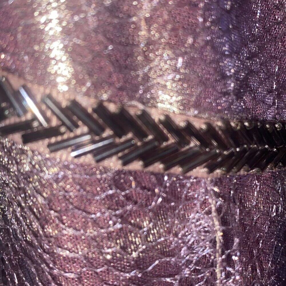 Rene Ruiz Collection ​Ombré Burnout Strapless Gown - Picture 4 of 12